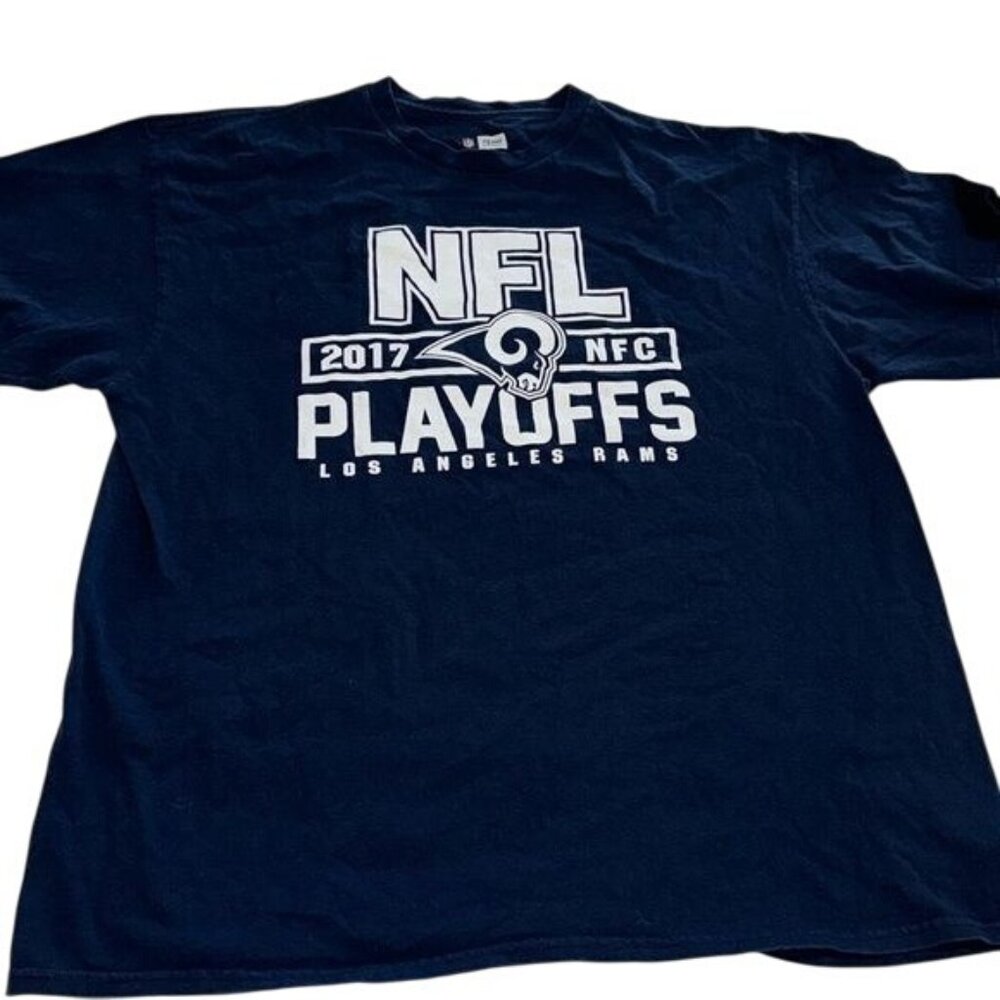 NFL Team Apparel 2017 NFC Playoffs Los Angeles Rams T-Shirt XL